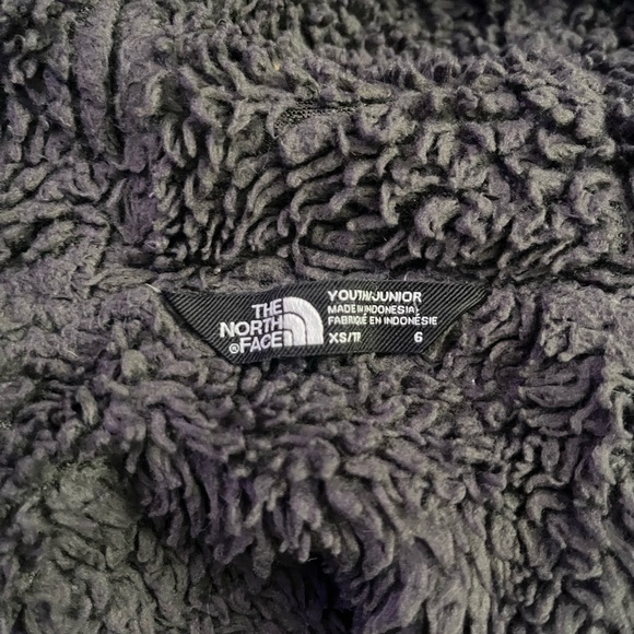 The North Face Kids' Charcoal and Black Puffer Jacket - Picture 4 of 5